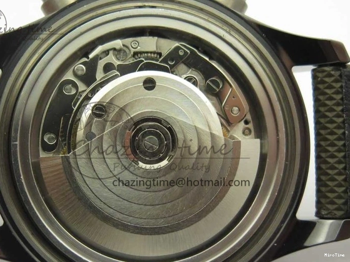 MIROTIME 0216 Classic PILOT IW389001 ZF 1:1 Best Edition Ceramic Case Green Dial on Green Nylon Strap A7750 (Function Same As Genuine) 7160